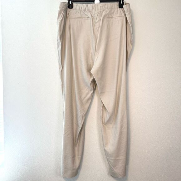 J. Jill Linen Stretch Sea Salt Wide Leg Trousers Size 24 NWT - Picture 2 of 10